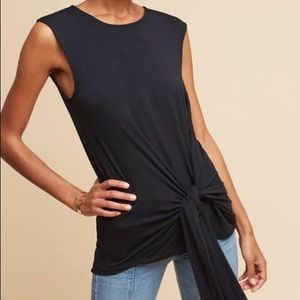 Dayla tie- front tunic by Anthropologie